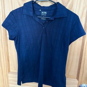 Like New, Women’s Size Small Adidas Clima Cool Navy Polo T-Shirt